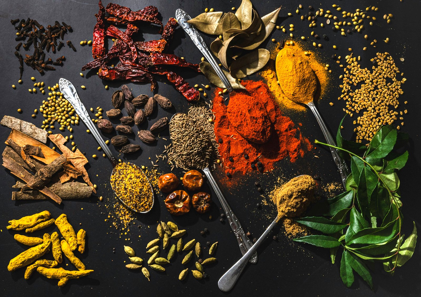 Premium spices and ingredients